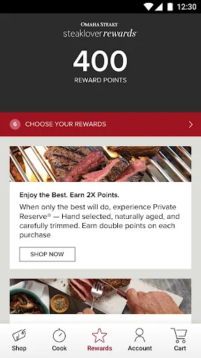 Omaha Steaks screenshot 3