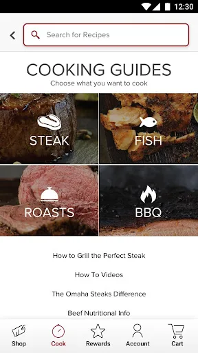 Omaha Steaks screenshot 5