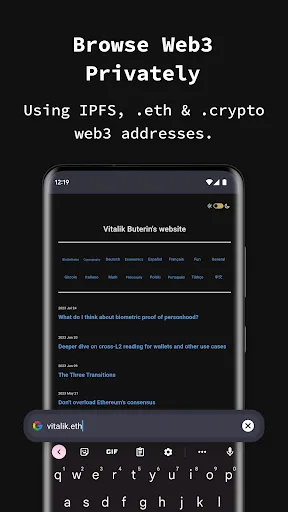 Incognito Browser - Go Private screenshot 3