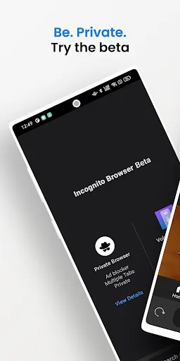 Private Browser - Beta screenshot 1