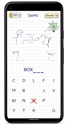 Hangman Kids - Word game screenshot 3