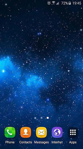 Starry Live Wallpaper screenshot 1