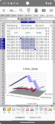 AndrOpen Office screenshot 2