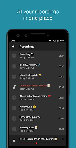 Smart Voice Recorder screenshot 5