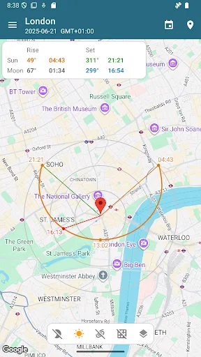 Sun Position: Sunrise & Sunset screenshot 4