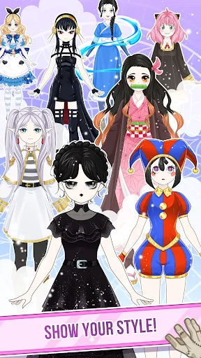 Anime Dress Up Game・Magic Doll screenshot 5