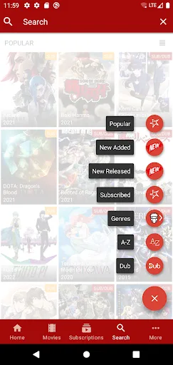 Animo  Fanz - Anime Library screenshot 1
