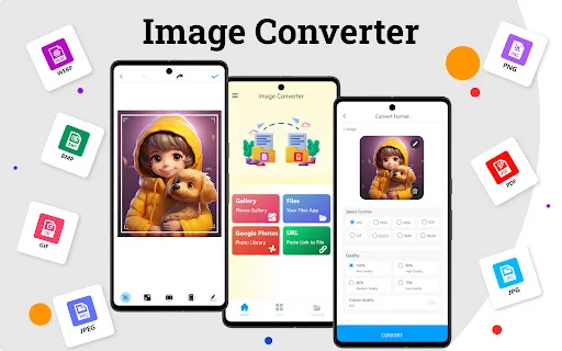 Image Converter to JPG PNG PDF screenshot 1