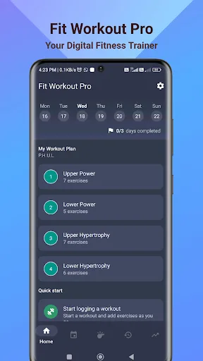 Fit Workout Pro - AI Trainer screenshot 1