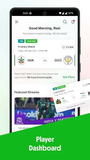 Crickslab: Score & Live stream screenshot 1