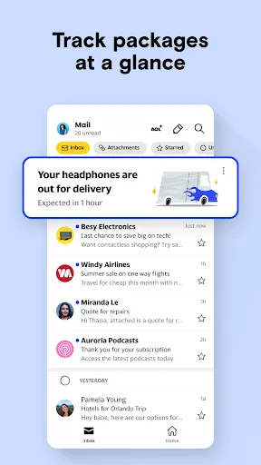 AOL: Email News Weather screenshot 2