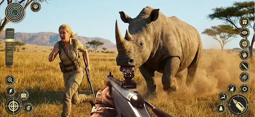 Jungle Deer Hunting Games 3D screenshot 5