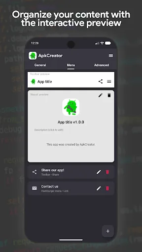 ApkCreator Studio screenshot 2