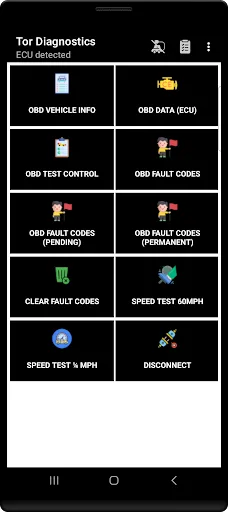 Tor OBD2 Diagnostics screenshot 1