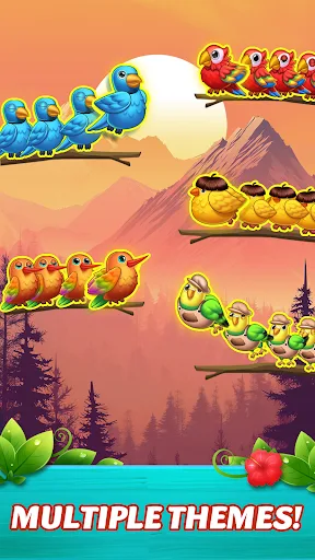 Jungle Bird Sort screenshot 4