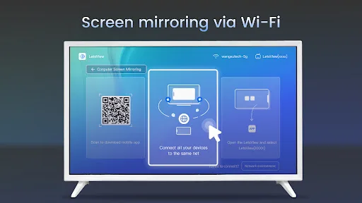 LetsView TV: Screen Mirroring screenshot 3