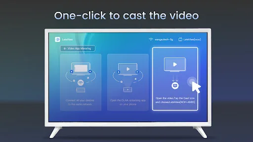 LetsView TV: Screen Mirroring screenshot 4