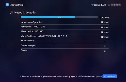 ApowerMirror-TV Screen Sharing screenshot 3