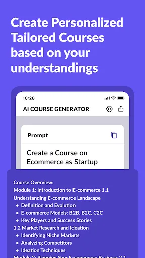 AI Course Creator - Generator screenshot 3