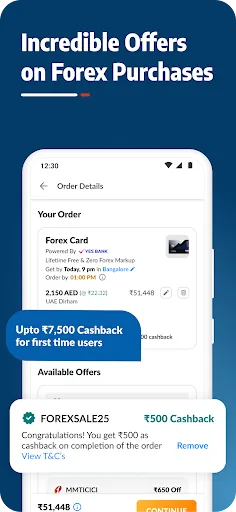 BookMyForex Currency Exchange screenshot 5
