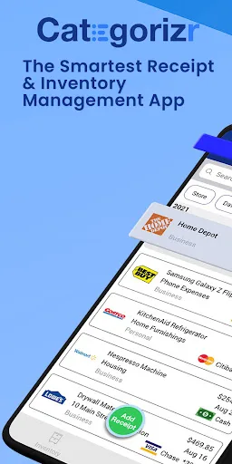 Categorizr: Receipt Scanner screenshot 1