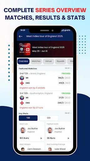 Crickerr: Live Cricket Score screenshot 2