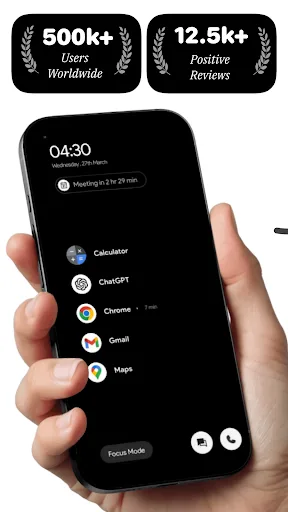Minimalist Launcher - Flow screenshot 1