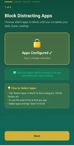 Quran Unlock screenshot 3