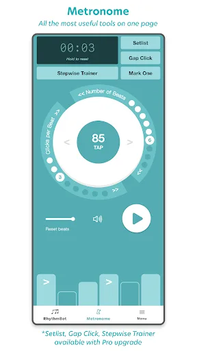 RhythmBot: Rhythmic Trainer screenshot 1