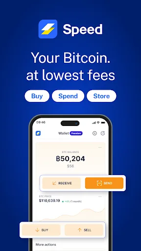 Speed Wallet - Buy Bitcoin screenshot 1