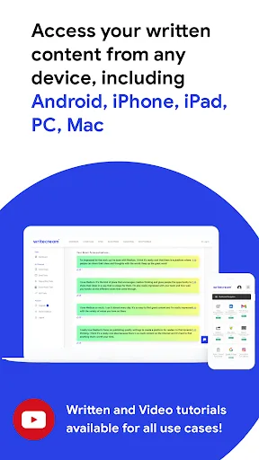 Writecream - AI Content Writer screenshot 4