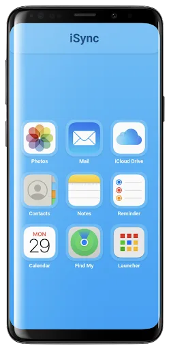 iSync: Access to iCloud screenshot 1