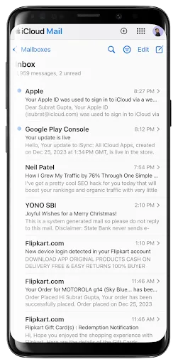 iSync: Access to iCloud screenshot 4