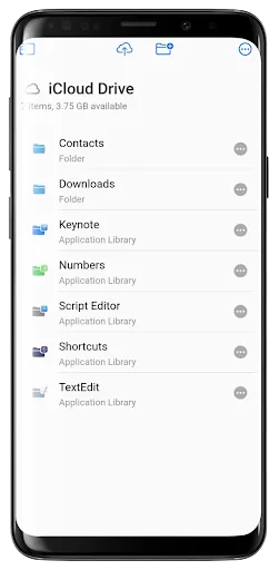 iSync: Access to iCloud screenshot 5