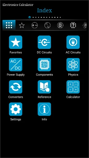 Electronics Calculator screenshot 1