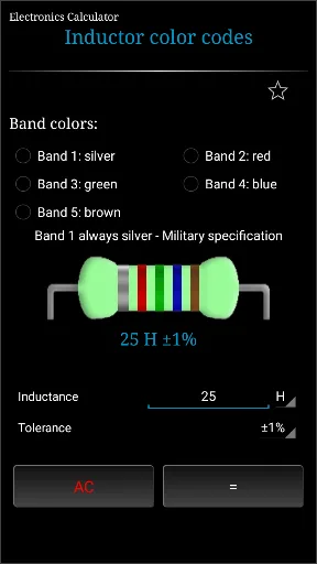 Electronics Calculator screenshot 4