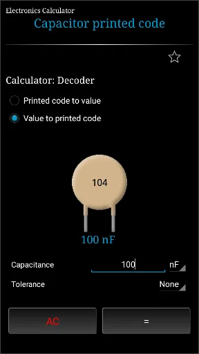 Electronics Calculator screenshot 5