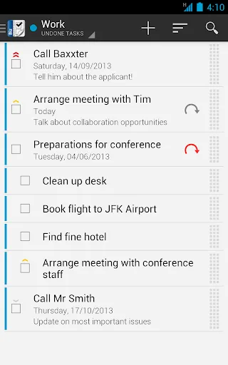Business Tasks screenshot 1