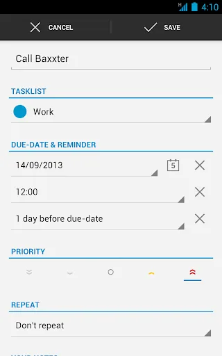 Business Tasks screenshot 4
