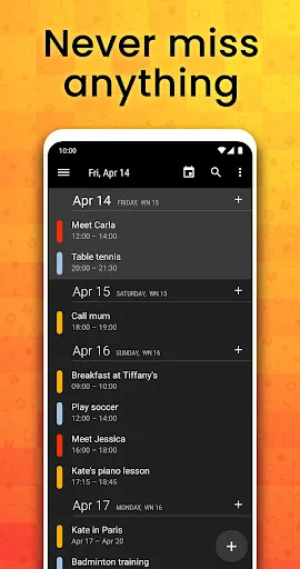 Simple Calendar - Plan Easily screenshot 4