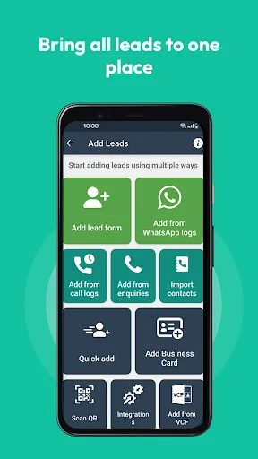 HelloLeads CRM - Sales Tracker screenshot 1