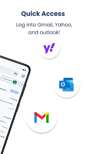 Easy Mail - Email Launcher screenshot 3