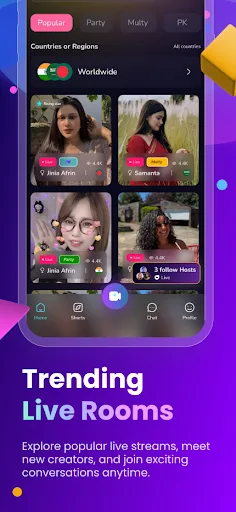 MoonLive - Live Stream & Chat screenshot 2