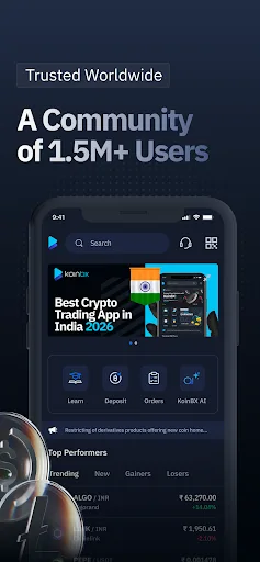 KoinBX: Indian Crypto Exchange screenshot 2
