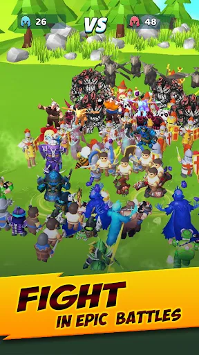 Merge Legions: War Battle Game screenshot 1