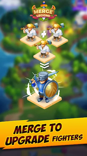 Merge Legions: War Battle Game screenshot 4