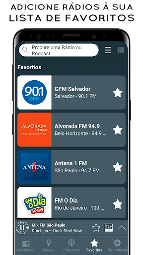 Radio Brazil - radio online screenshot 3