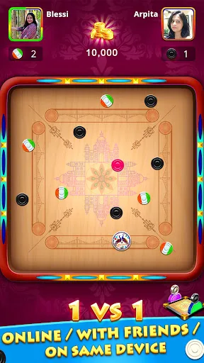 World Of Carrom :3D Board Game screenshot 1