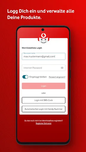 MeinVodafone screenshot 2
