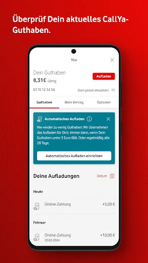 MeinVodafone screenshot 3